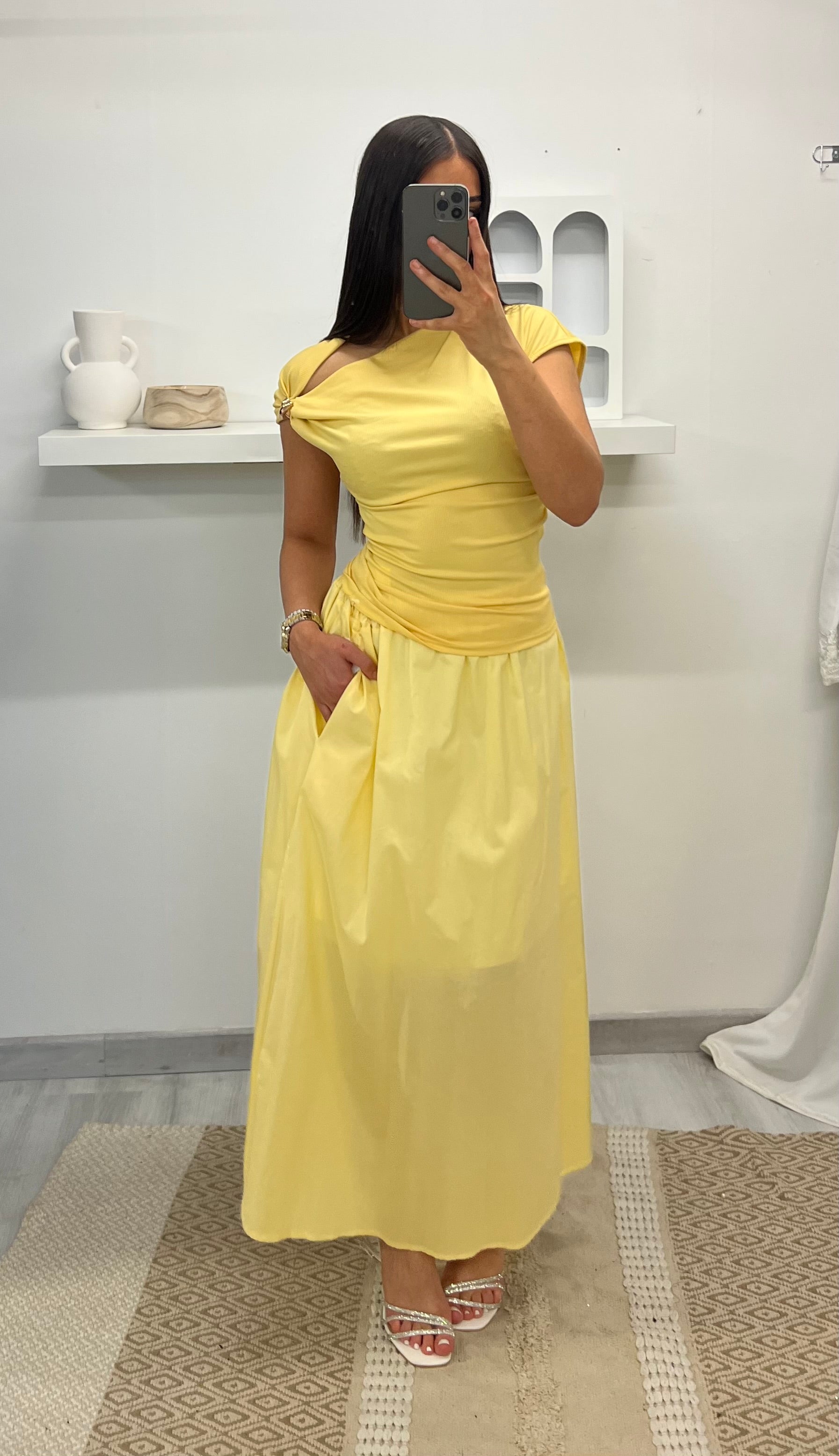 Jupe jaune