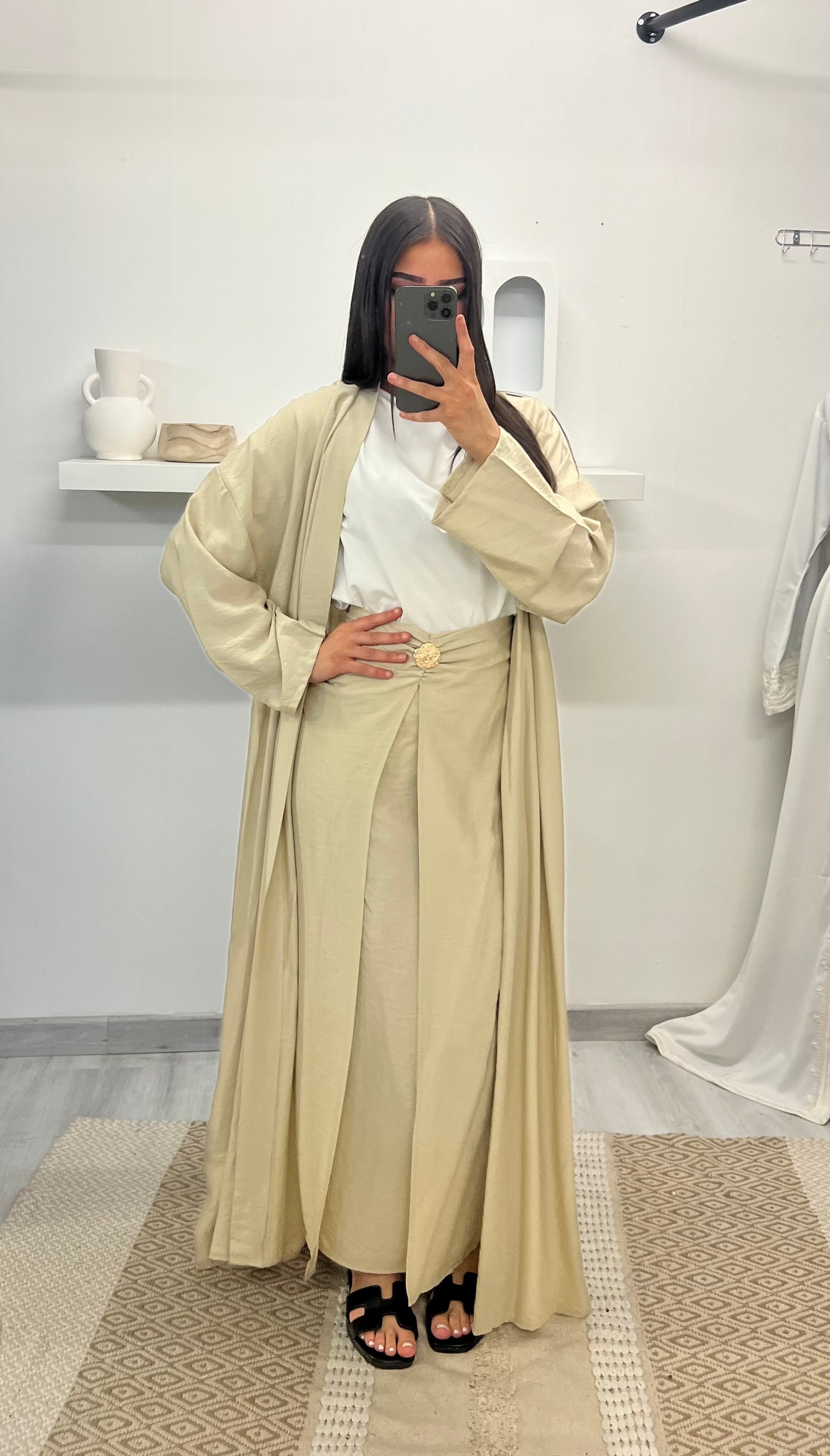 Ensemble jupe + kimono