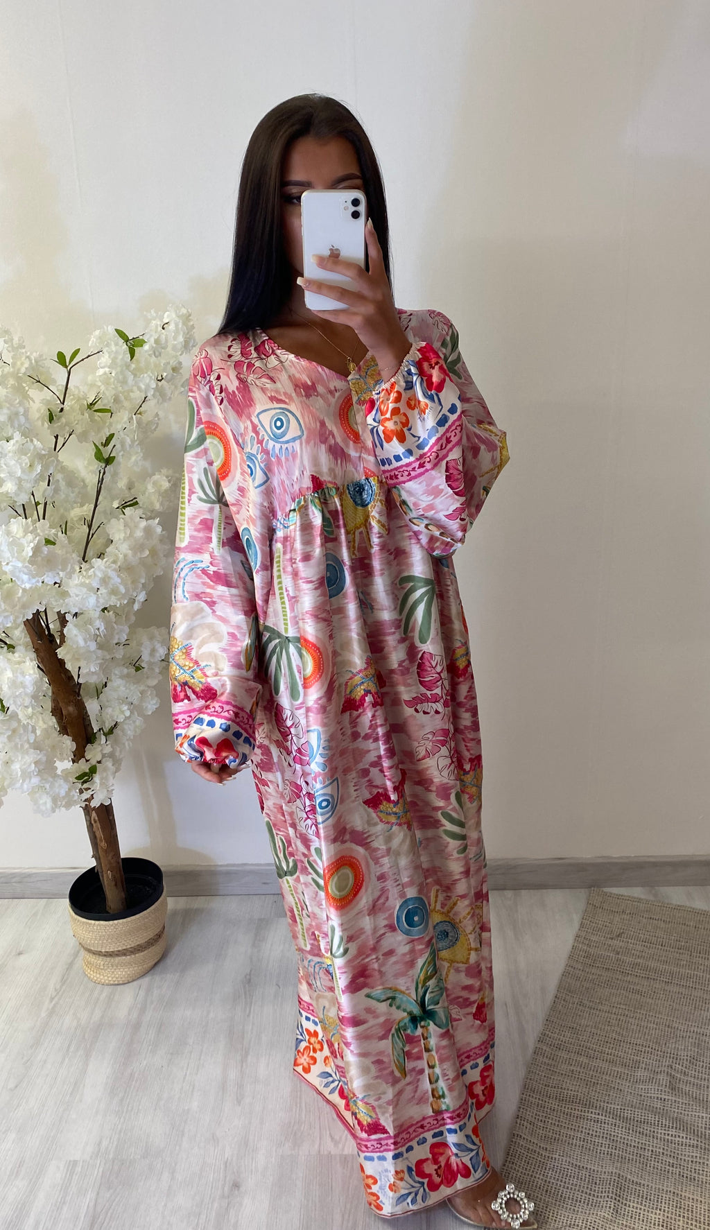 Robe à motifs
