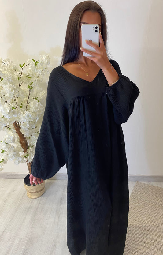 Robe gaz de coton