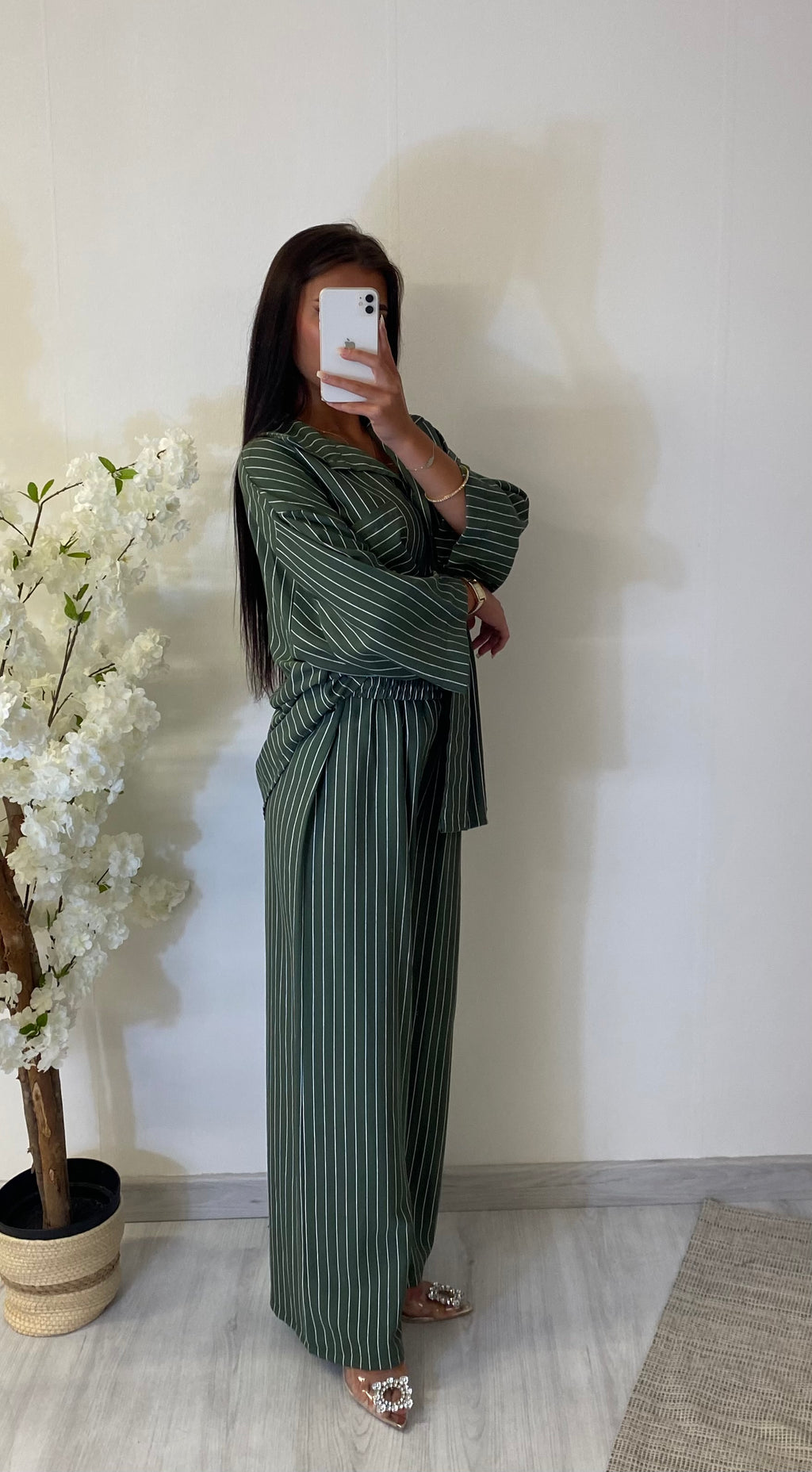Ensemble à rayures