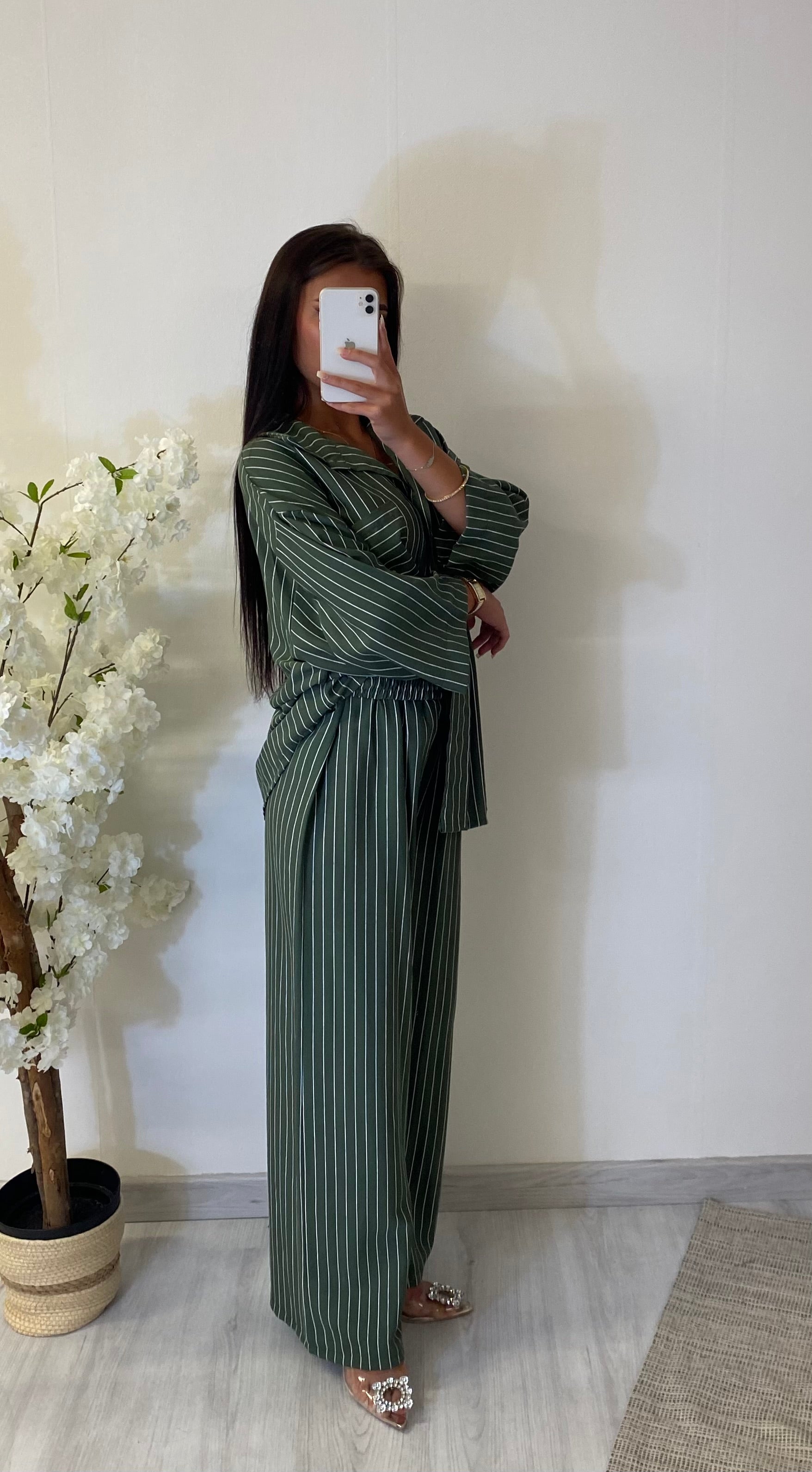 Ensemble à rayures