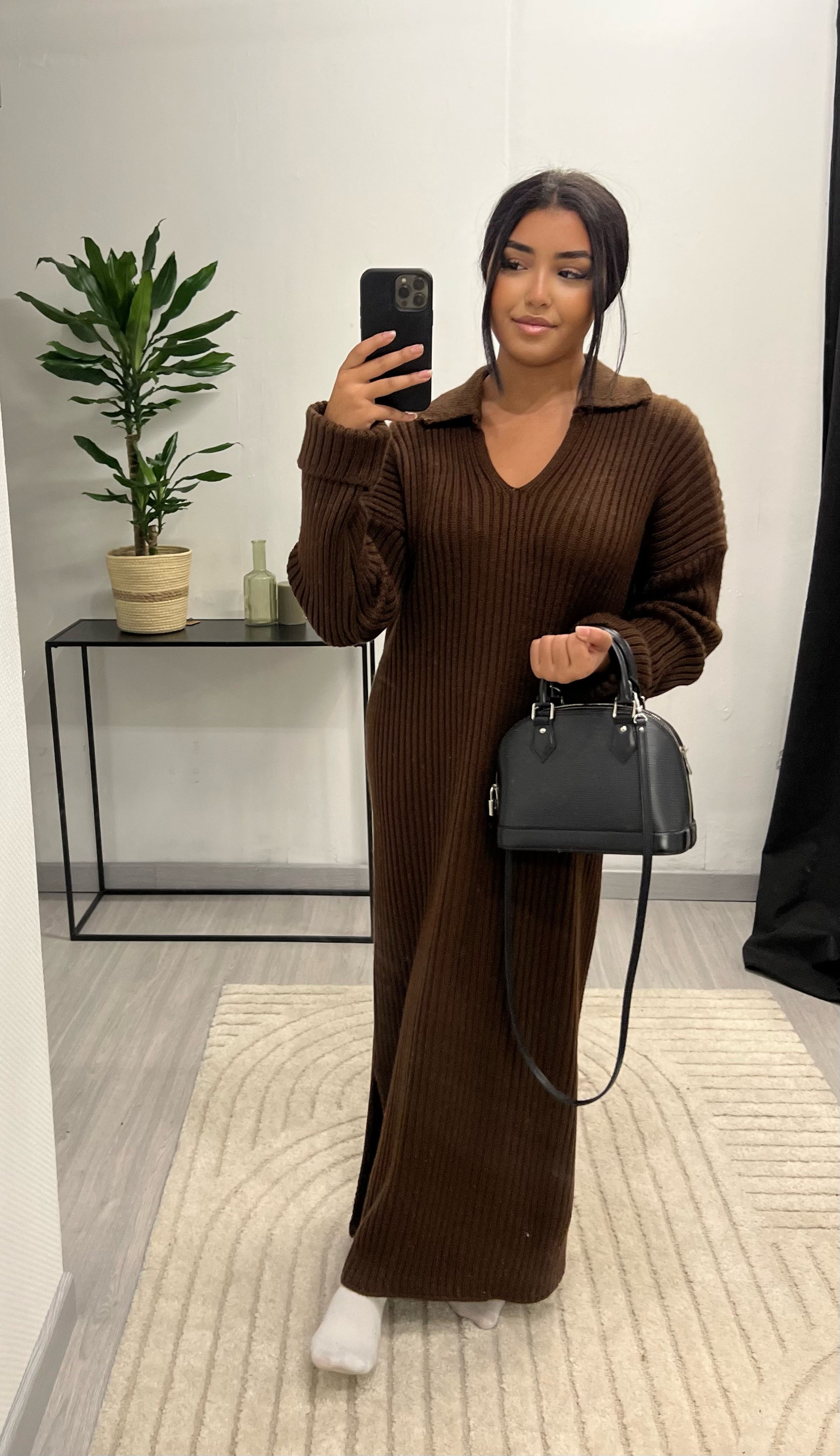 Robe en maille