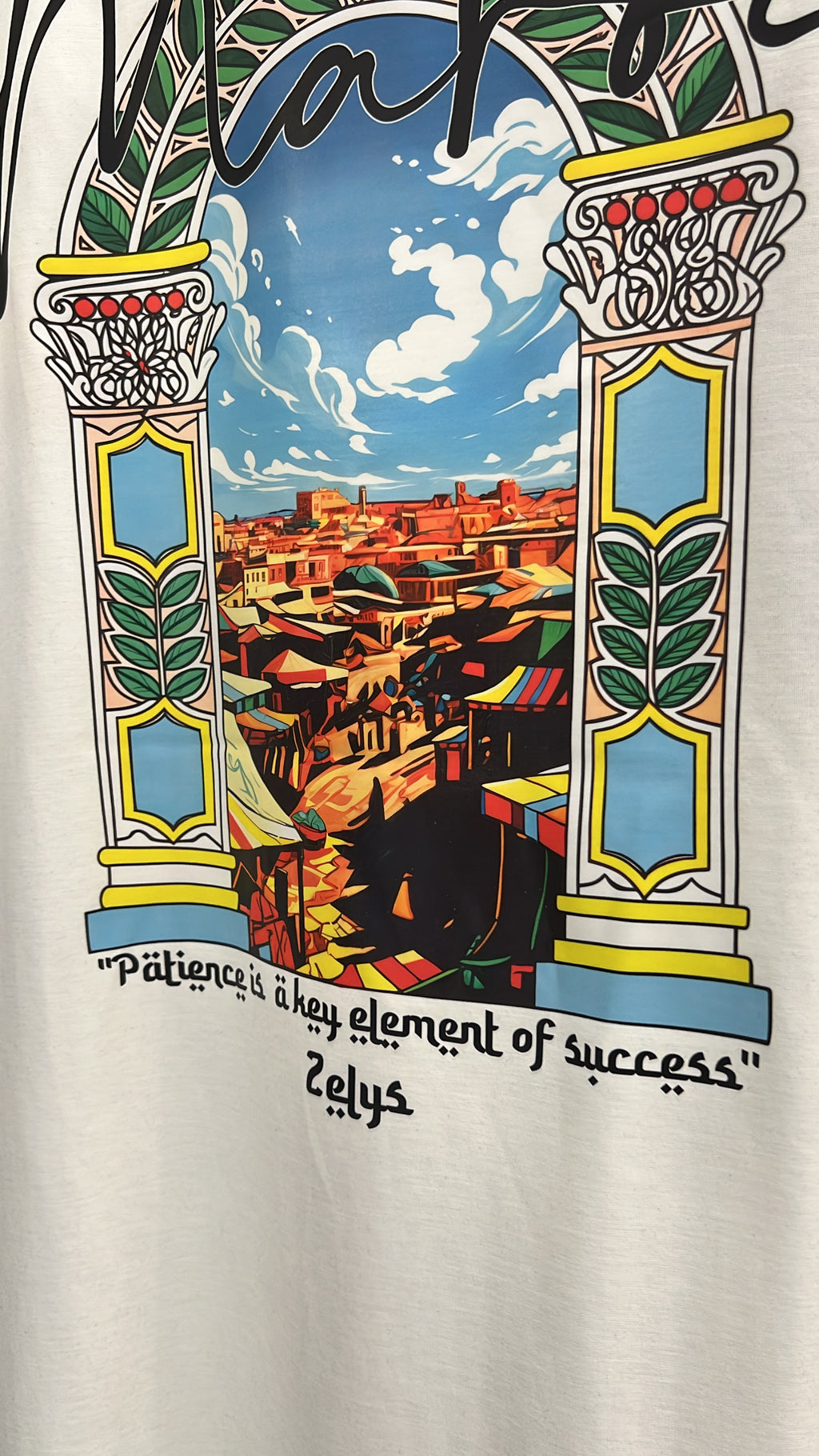 Tee shirt maroc 2