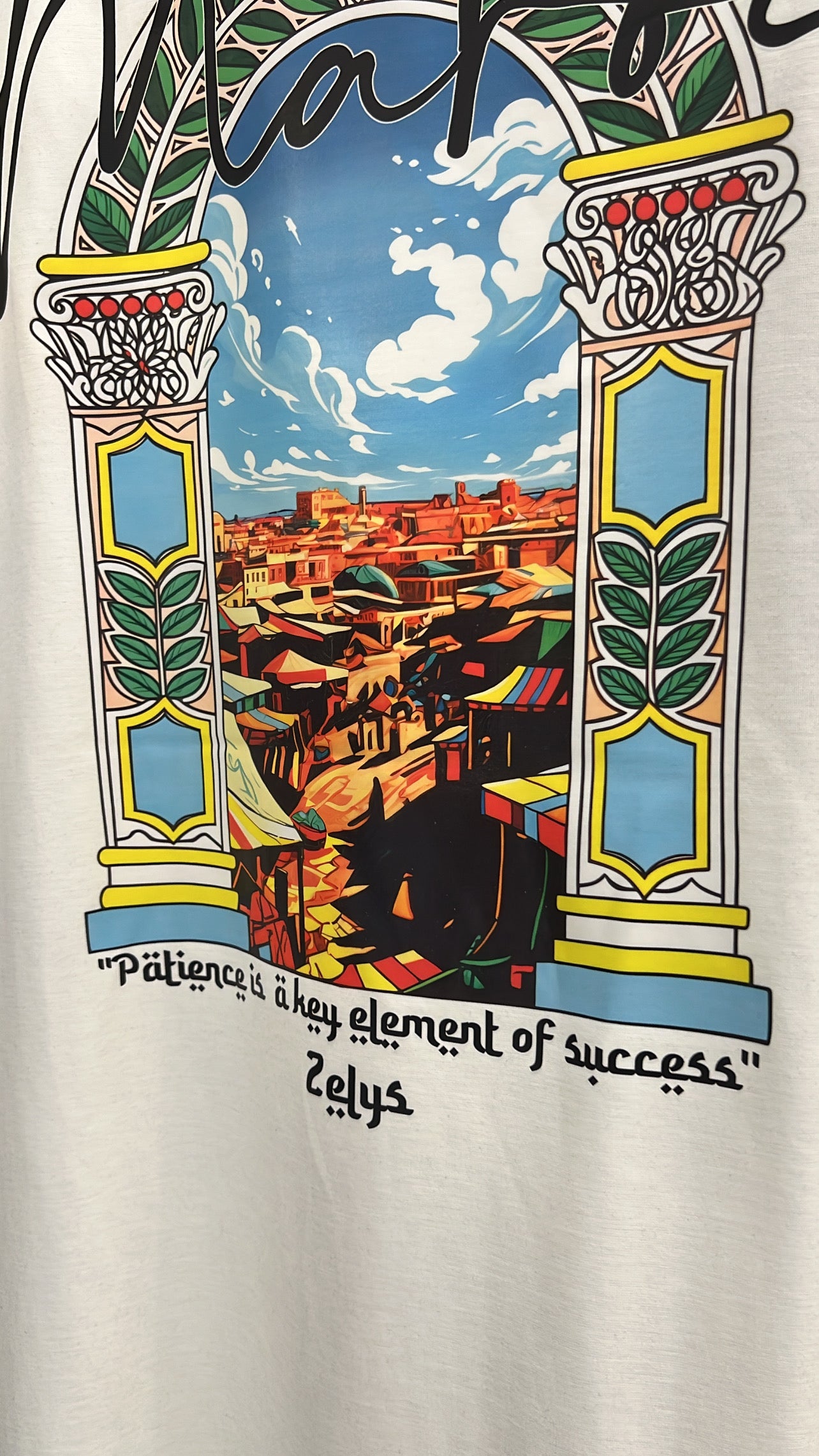 Tee shirt maroc 2