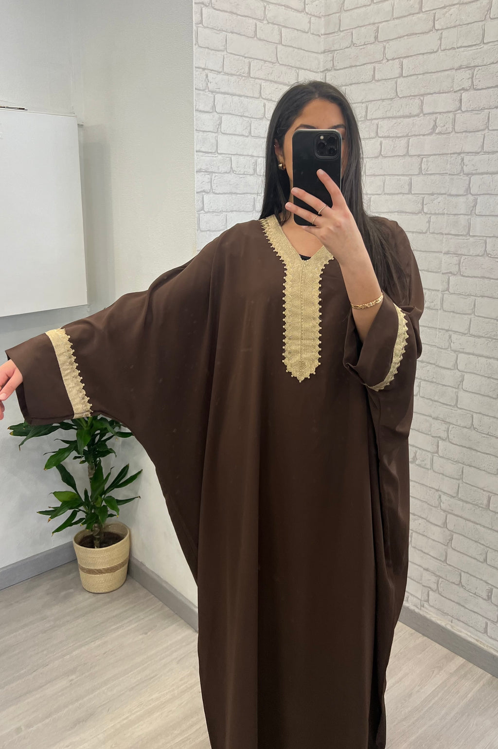 Abaya ramadan marron