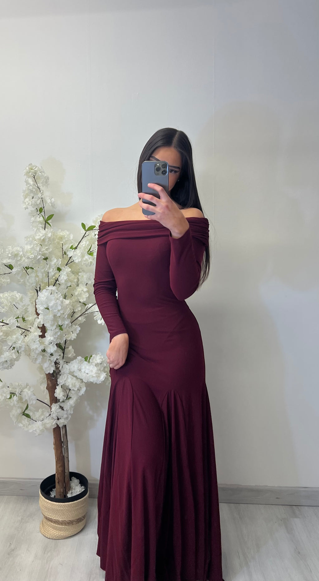Robe col bateau