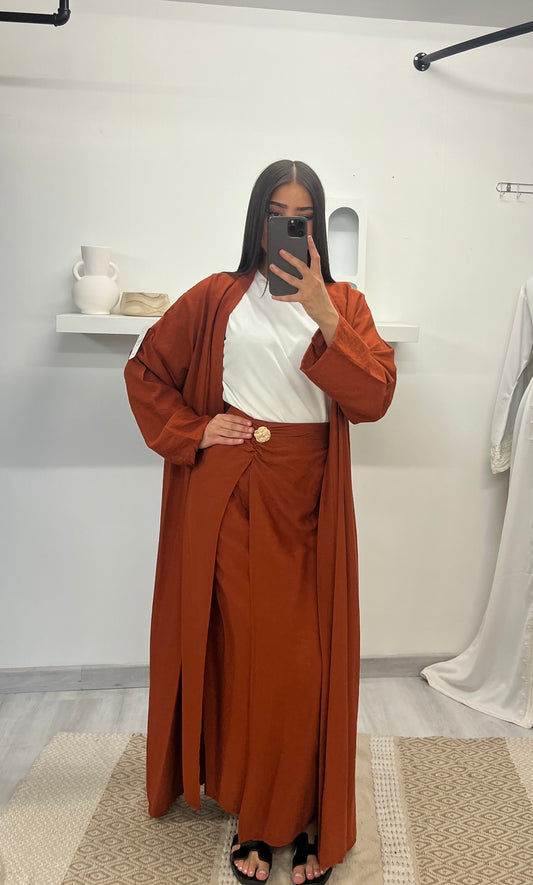 Ensemble jupe + kimono