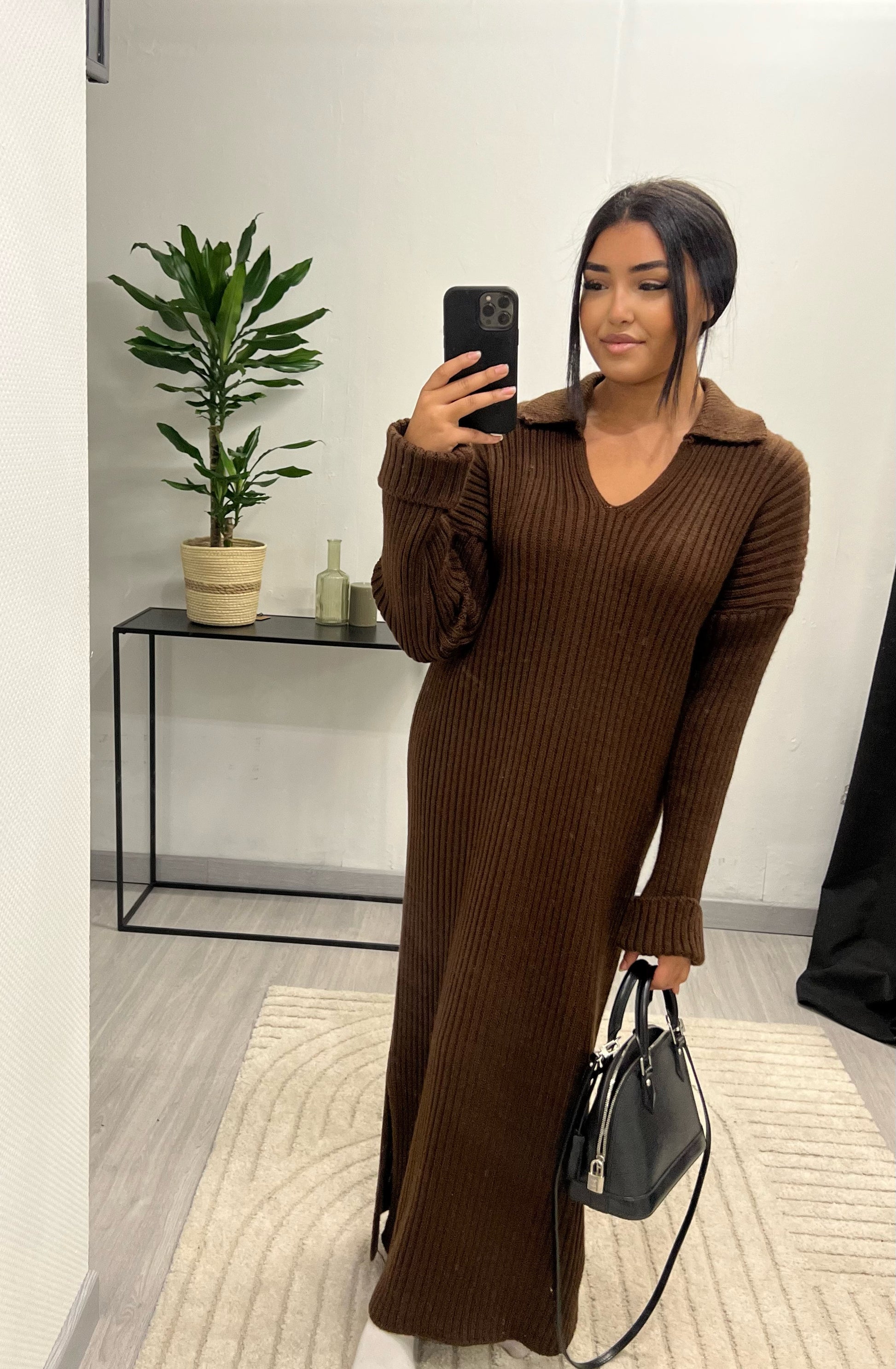 Robe en maille