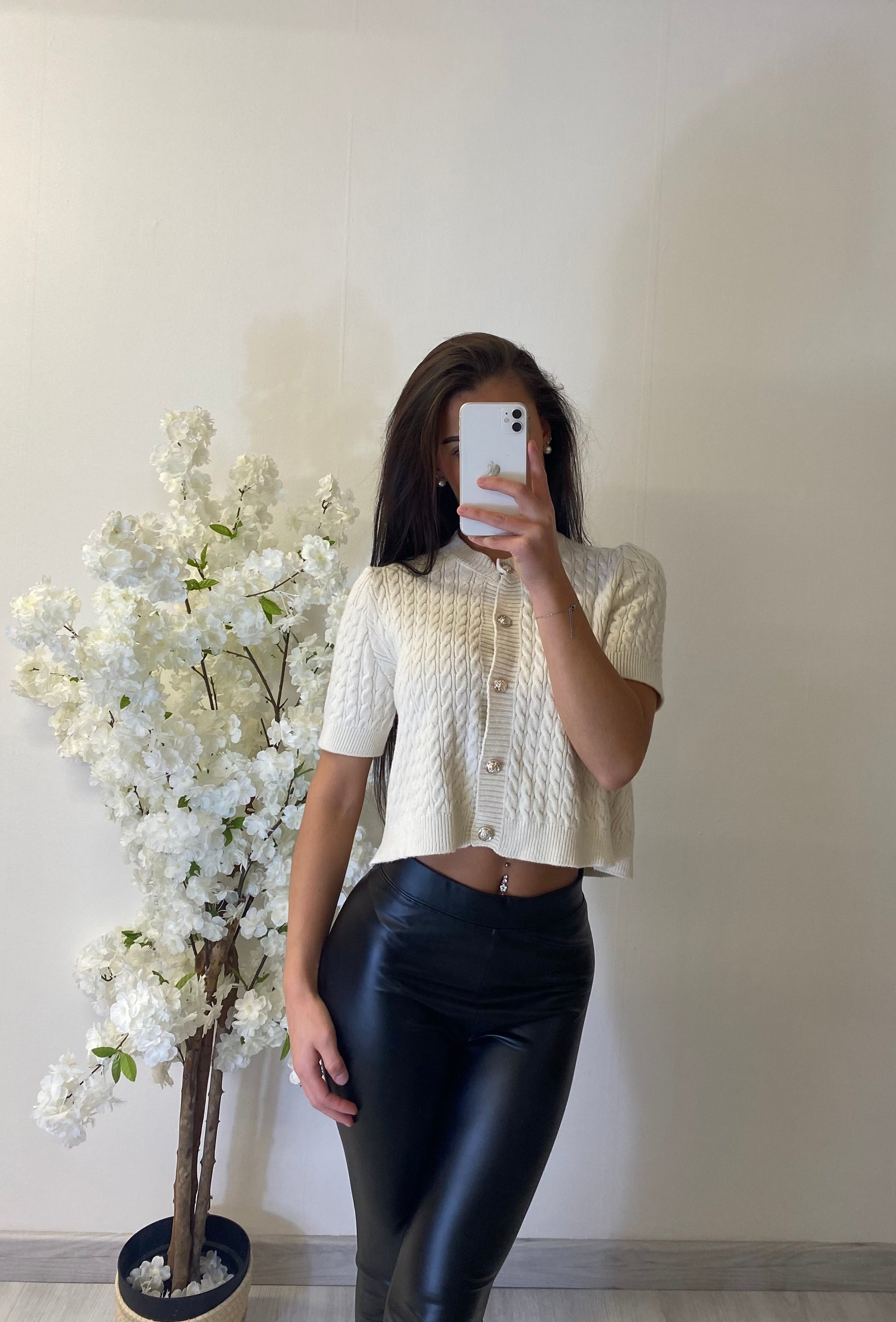 Pull à boutons
