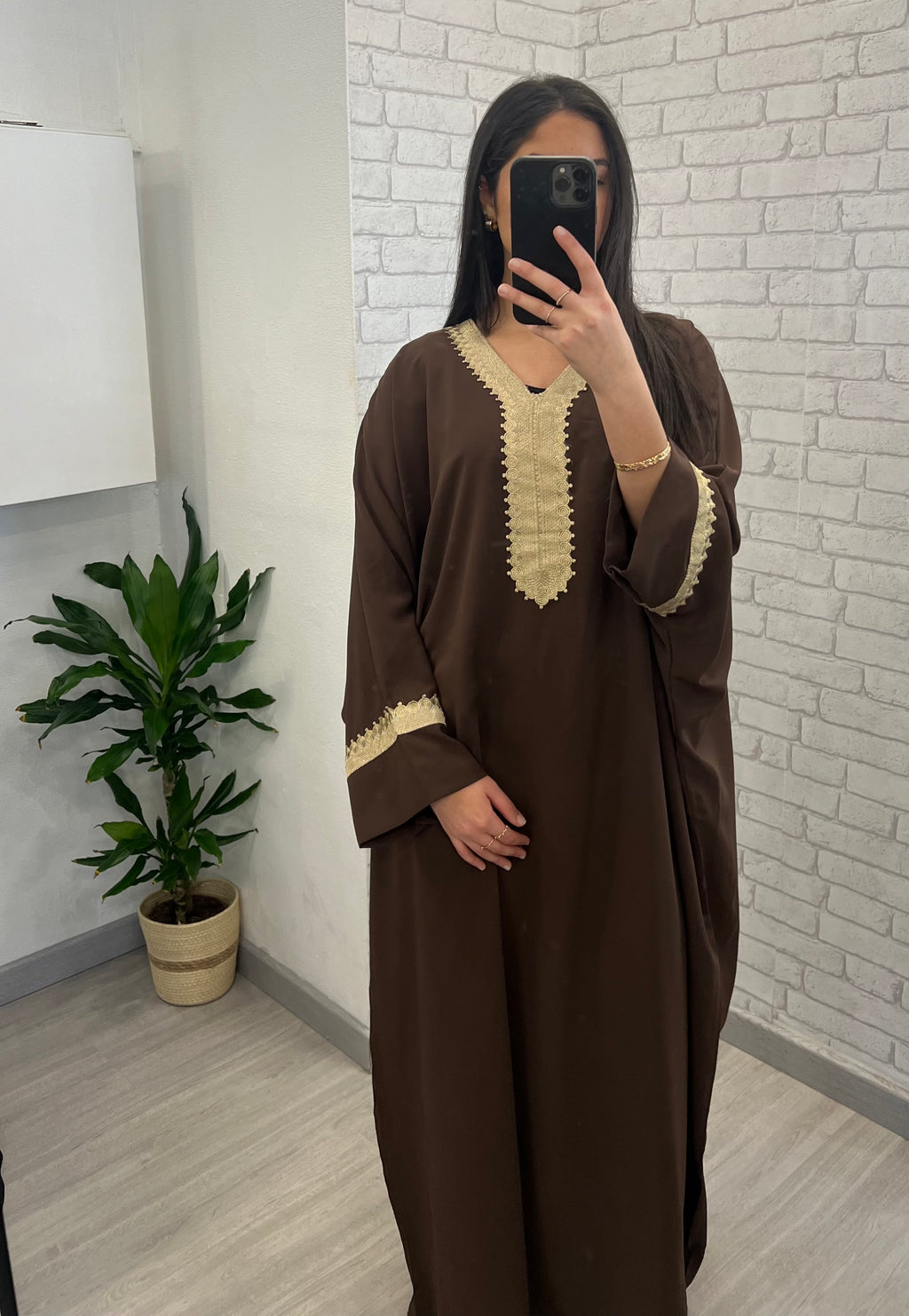 Abaya ramadan marron