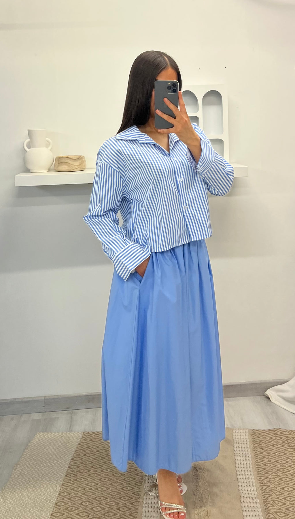 Chemise courte