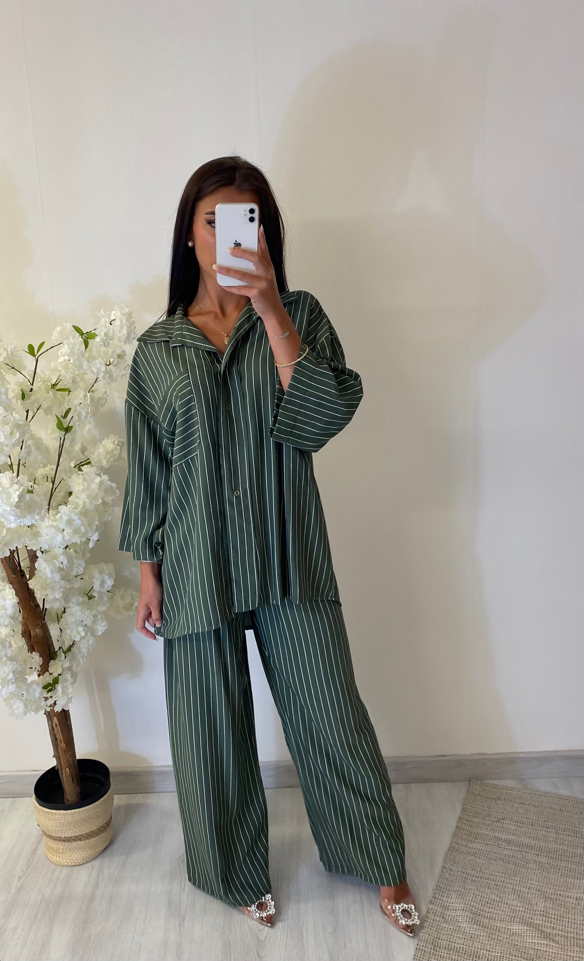 Ensemble à rayures