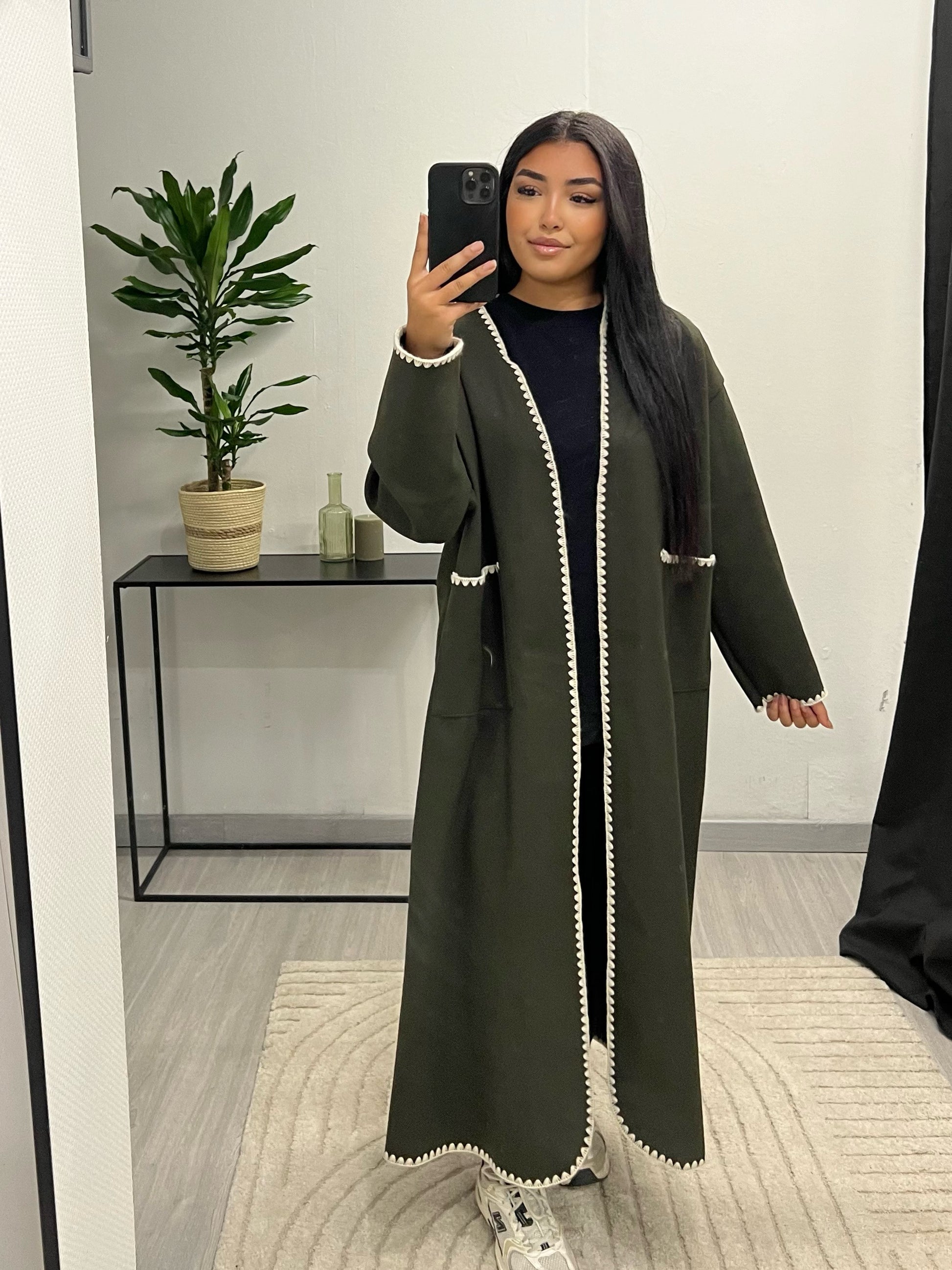 Manteau kaki