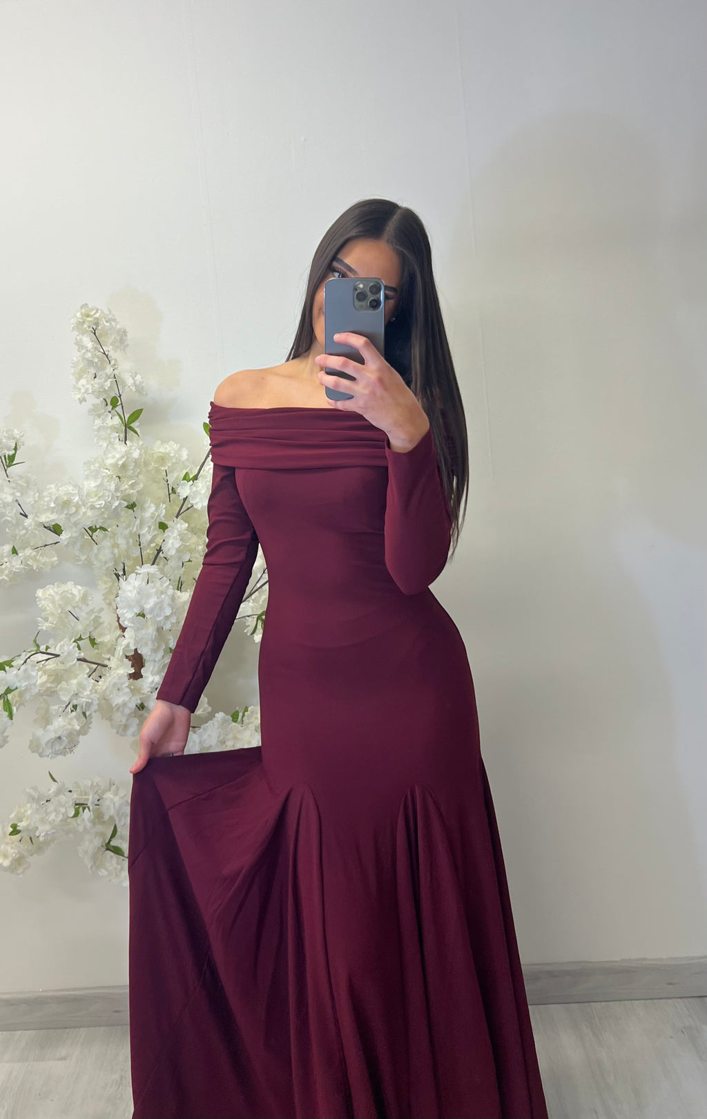 Robe col bateau