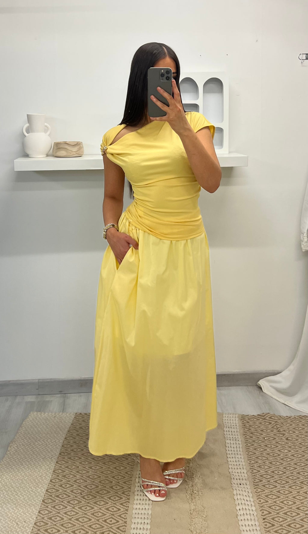 Jupe jaune