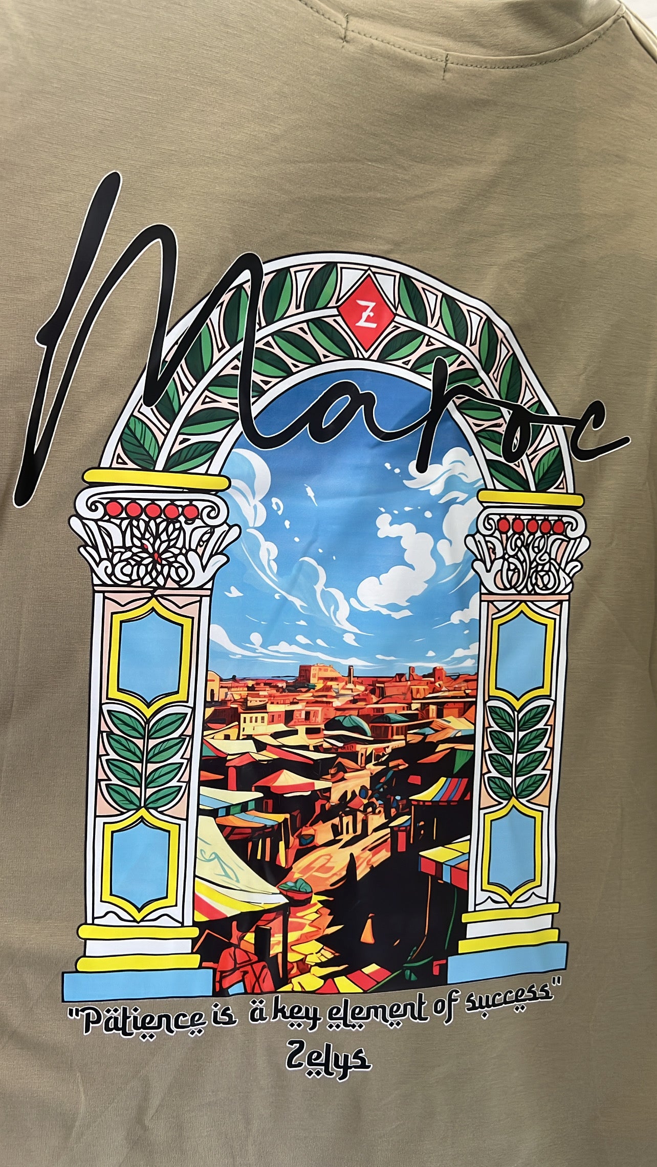 Tee shirt maroc 2