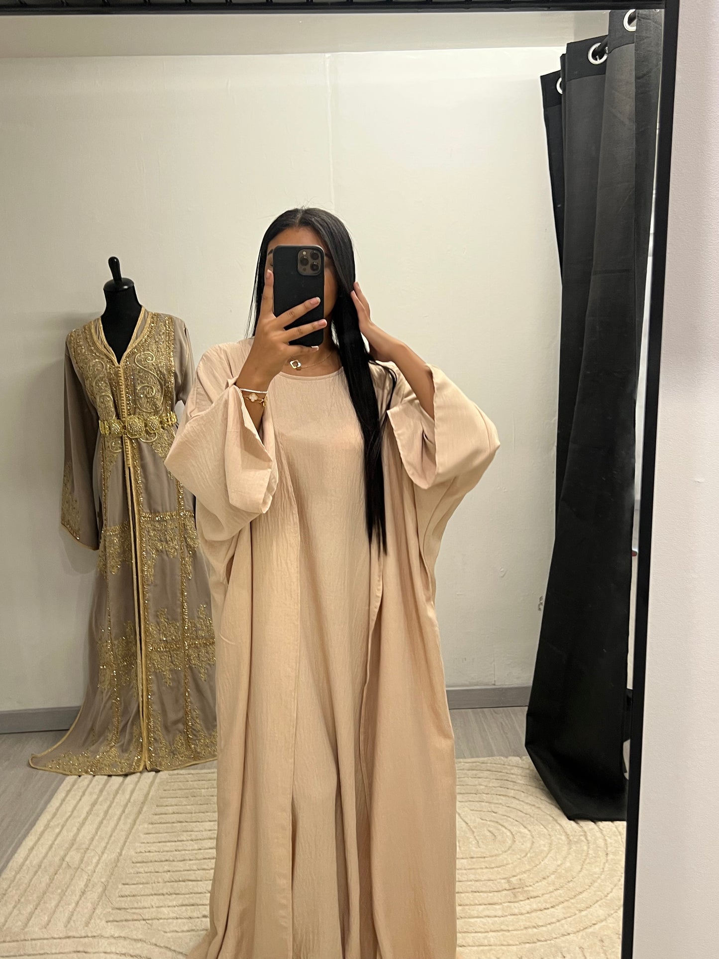 Ensemble kimono beige