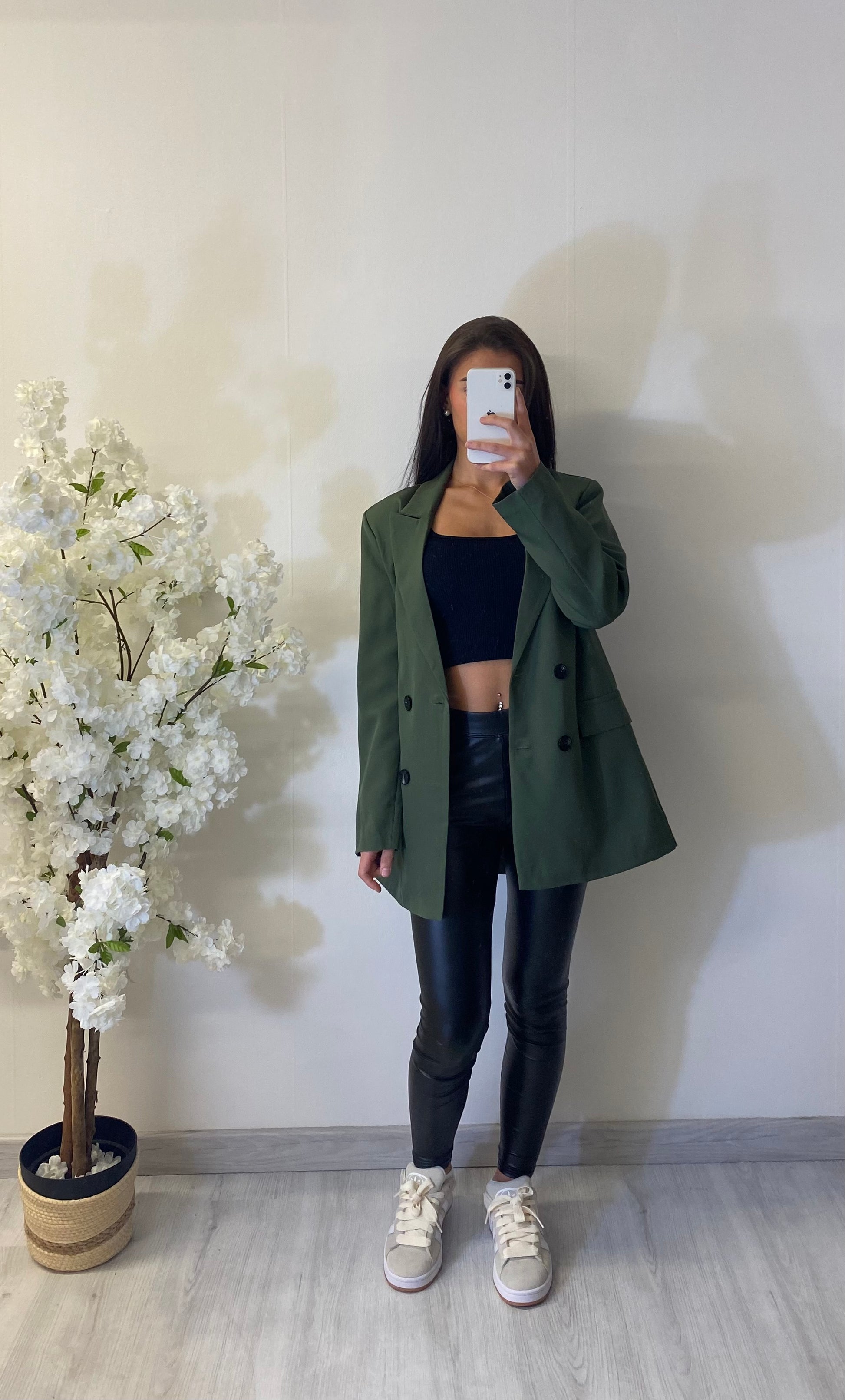 Blazer kaki
