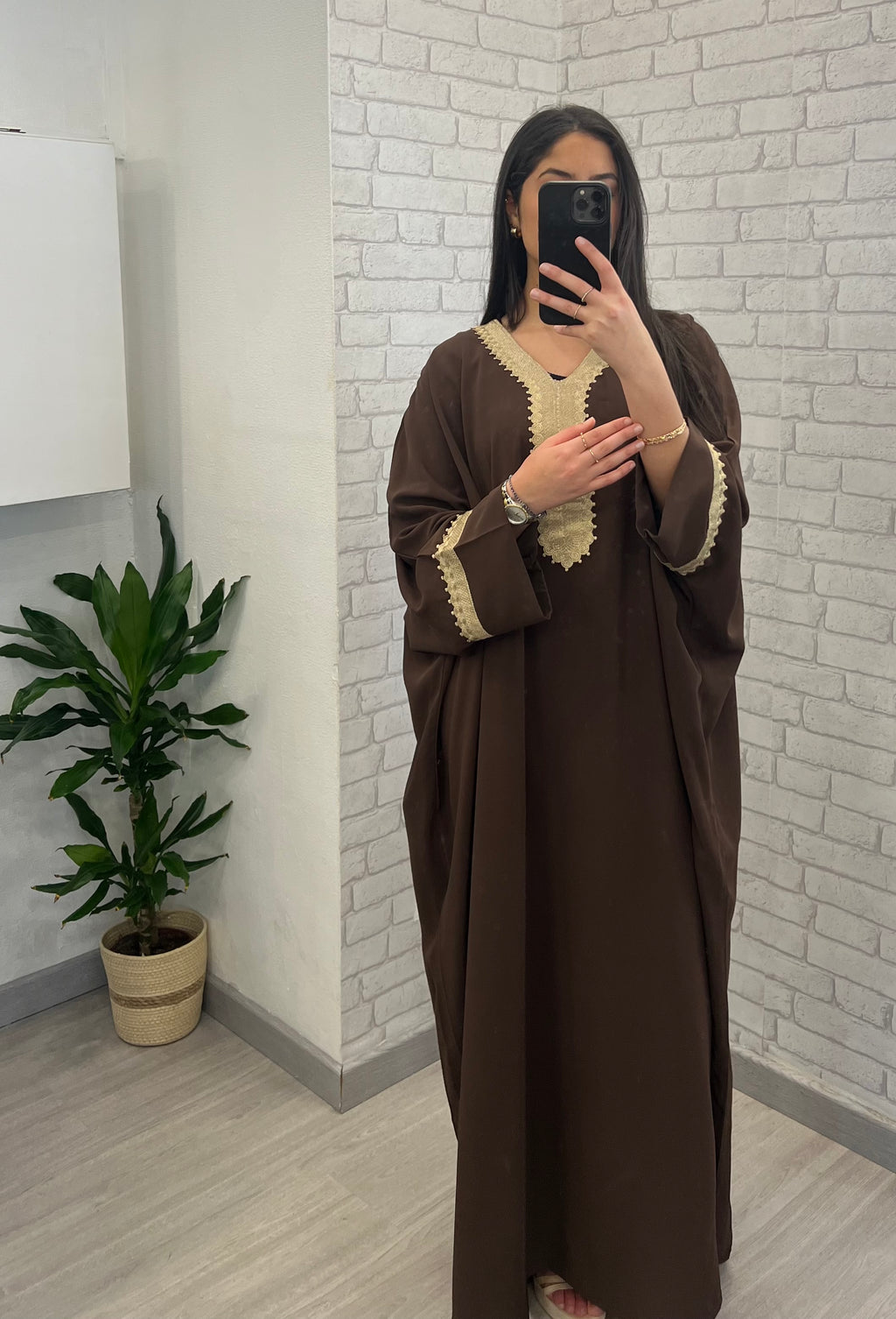 Abaya ramadan marron