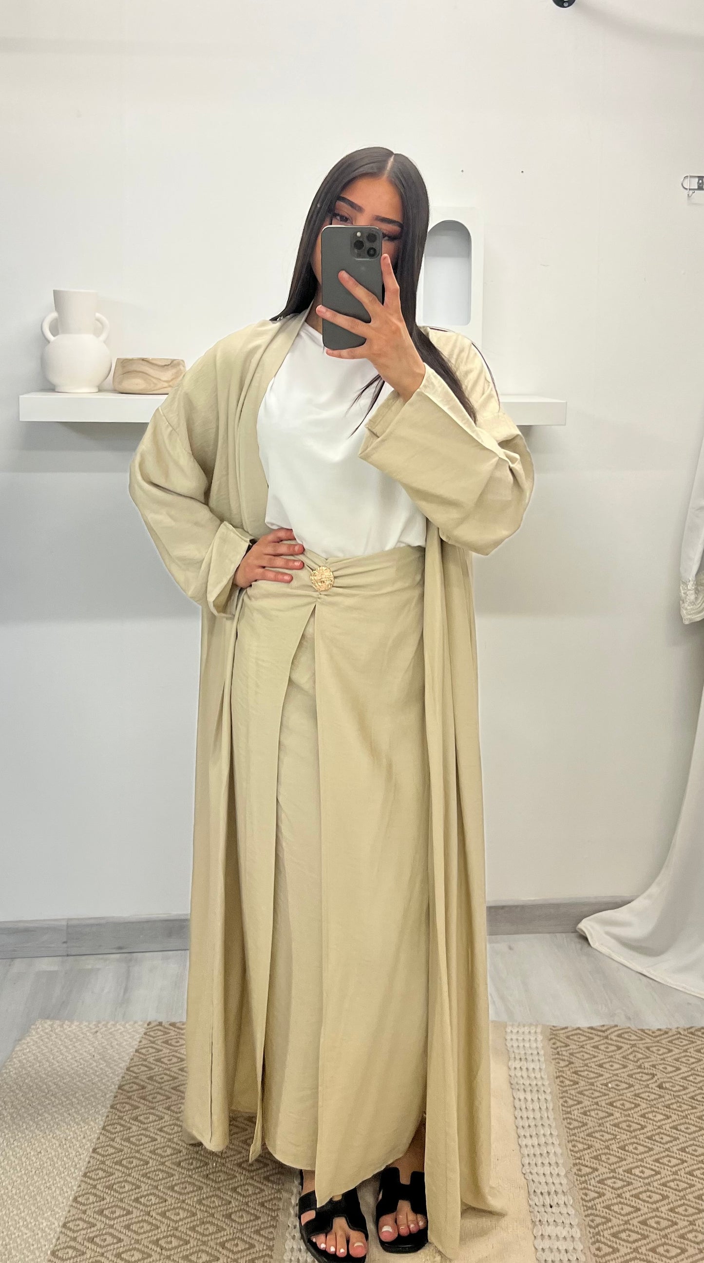 Ensemble jupe + kimono